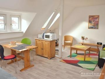 Modern 2 room flat with pinewood furniture