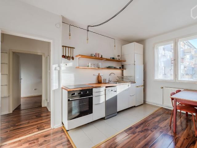 Modern 2 rooms apt by the Canal in Neukölln, Berlin Amsterdam Apartments for Rent