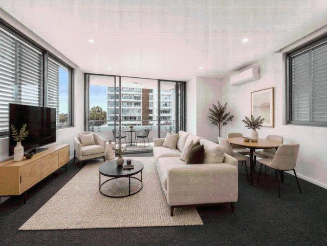 Modern 2B2B Apartment with Water Views | 85 Shoreline Drive, Rhodes