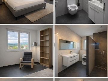 Modern 2BR Apartment with Open Concept Living, Two Balconies & Parking – 10 Min to Patch / Panzer