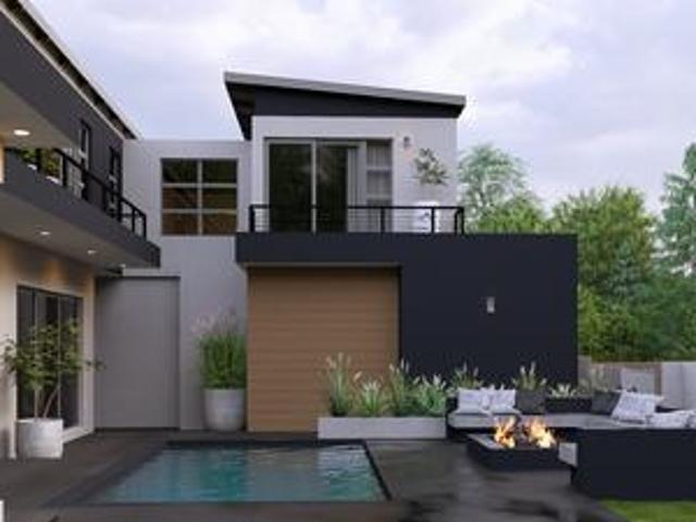 modern 4 bedroom home on the market.