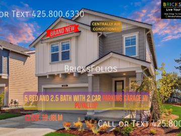 Modern 5BR Oasis in Morel Meadows – Perfect for JBLM Commuters!