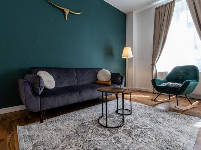 Modern 60sqm apartment near the train station, TU and opera, Chemnitz Amsterdam Apartments for Rent