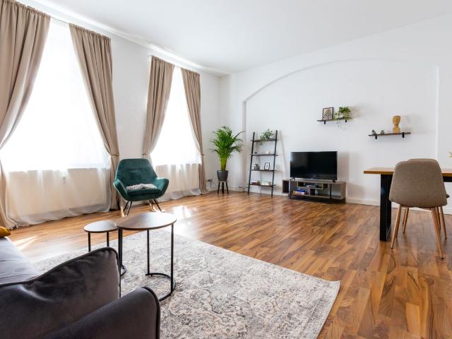 Modern 60sqm apartment near the train station, TU and opera, Chemnitz Amsterdam Apartments for Rent