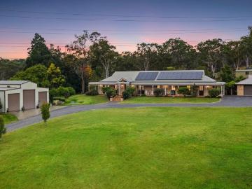 Modern country homestead on five acres