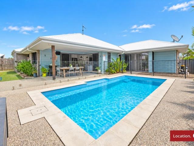Modern Coastal Living with Pool, Side access & Privacy!