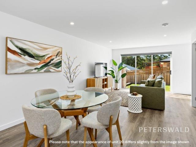 Modern comfort and low maintenance living