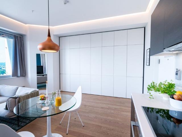 Modern condominium surrounded by Vienna's variety of delights and with excellent transport infrastructure, Vienna Amsterdam Apartments for Rent