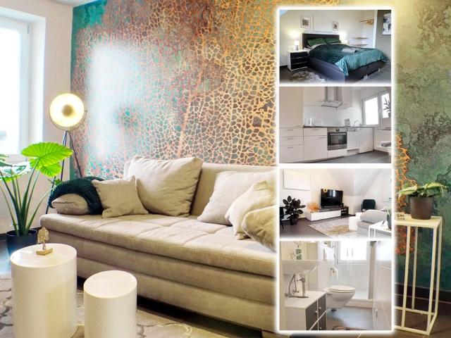 Modern, central apartment | max. 4 | Troisdorf, Cologne/Bonn | Netflix+parking space, Troisdorf Amsterdam Apartments for Rent