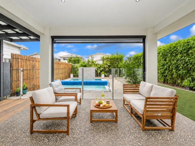 Modern Cul de Sac Living with Solar Heated Pool & Smart Technology