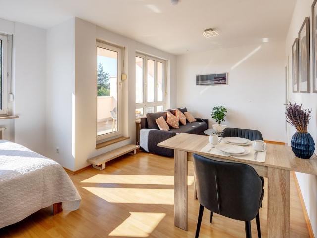 Modern and bright roof terrace apartment for rent