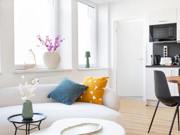 Modern and comfortably designed apartment in the city