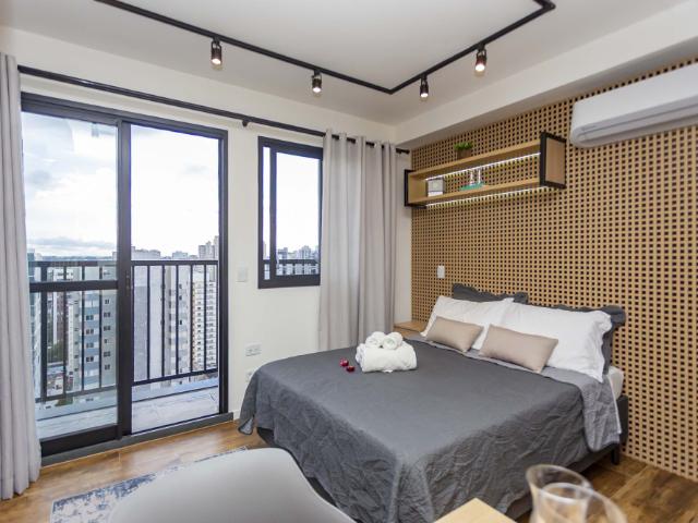 Modern and Decorated Studio in Curitiba