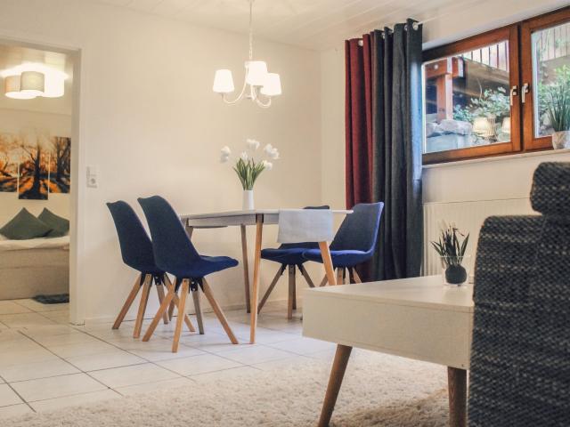 Modern and friendly basement apartment for up to 4 people. between Karlsruhe and Rastatt