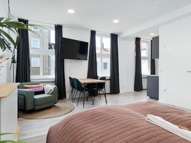 Modern and friendly studio in Hildesheims city center
