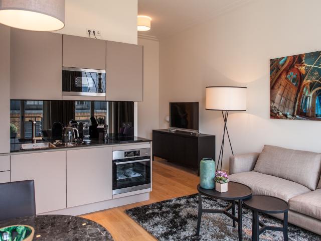 Modern and high quality studio apartment in the middle of Düsseldorf, ideal for any business trip