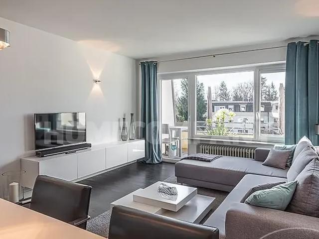 Modern and luxuriously furnished 2 room apartment with spacious balcony in Harlaching