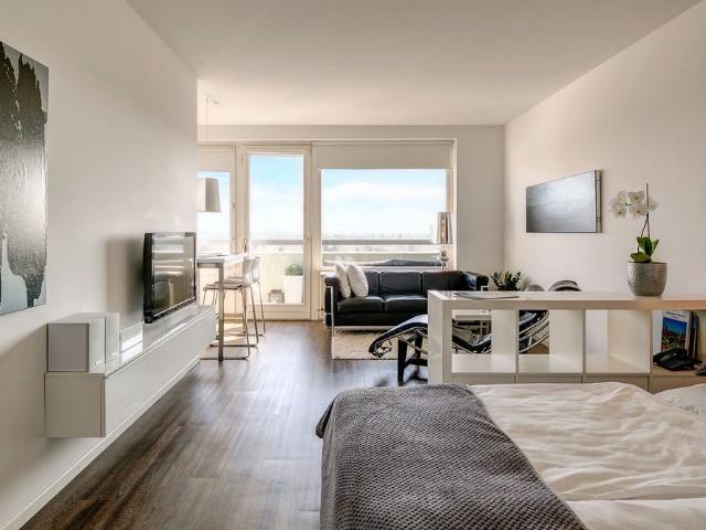 Modern and sunny apartment with panoramic view