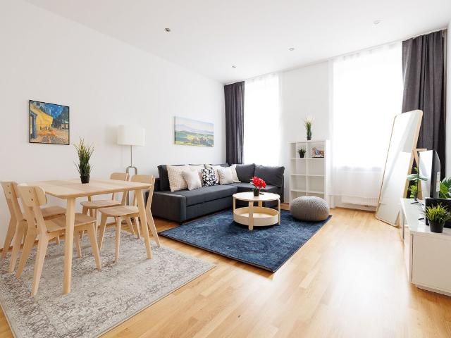 Modern Apartment near Center Netflix & Wifi