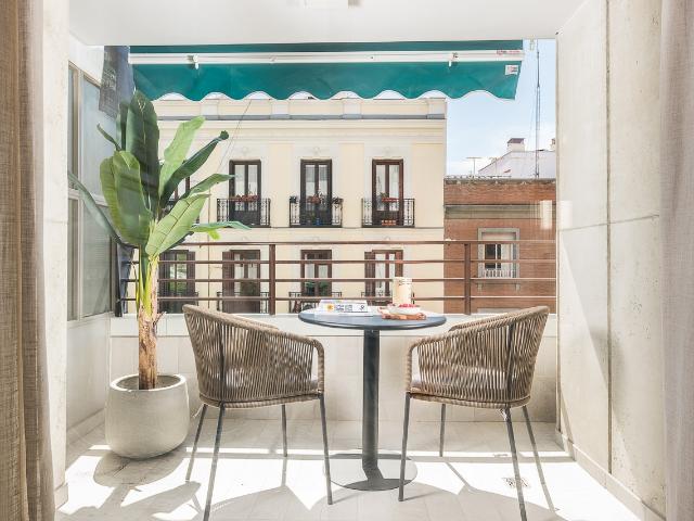 Modern apartment in a stately building in the Trafalgar neighborhood