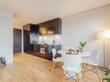 Modern apartment in BOLLWERK Basel stylish living with high quality finishes