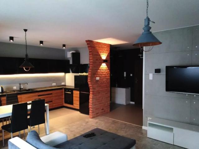 Modern apartment in Tobaco Park Lodz