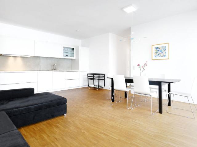 Modern apartment with balcony, at the Spree in the middle, near Alexanderplatz, Berlin Amsterdam Apartments for Rent