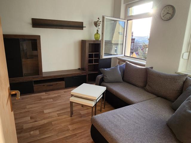 Modern apartment with nice Gera balcony view