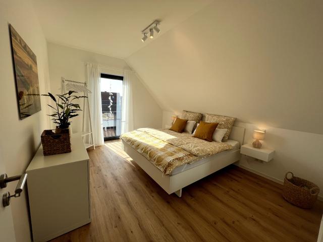 Modern apartment with Terrace, BBQ, Kitchen and Private Parking