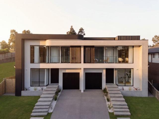 Modern Architectural Masterpiece with Striking Design and Spacious Interiors