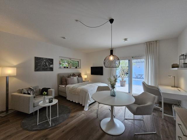 Modern Atrium Apartment near Munich City Center, Trade Fair & Airport