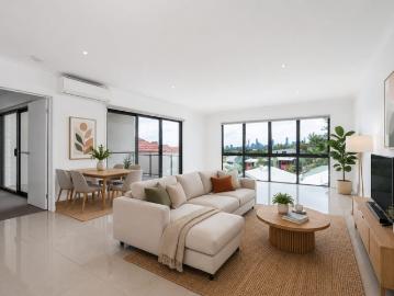 Modern Boutique Living with City Skyline Views