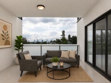 Modern Boutique Living with City Skyline Views