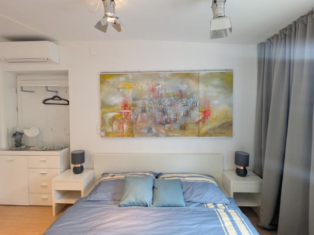 Modern, beautiful studio with terrace and garden view