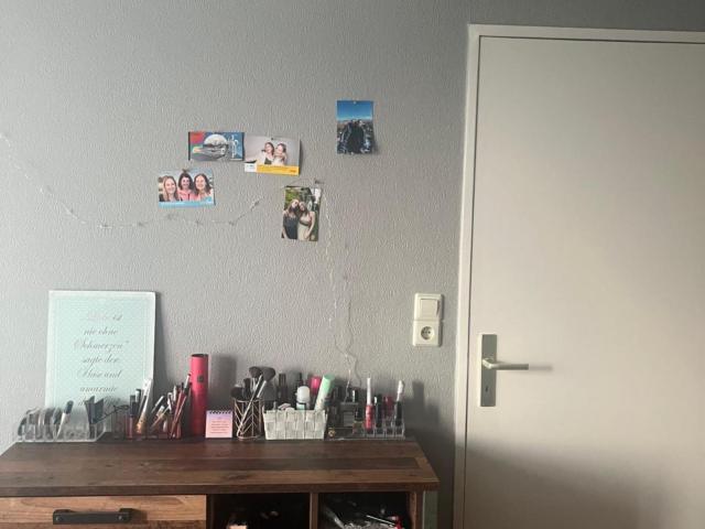Modern bedroom with own bathroom and private balcony, in Wilmersdorf