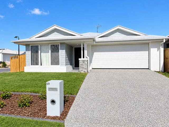 modern brand new home on a generous corner block