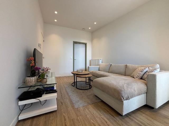 Modern gelijkvloers appartement met terras in centrum Zottegem