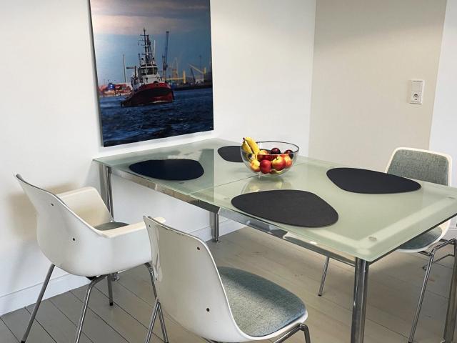 Modern generously sized furnished 2 Bedroom Apartment in charming former farmyard close to Hamburg