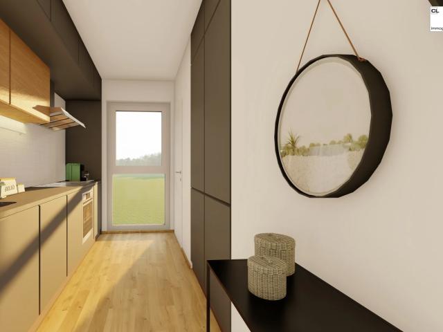 Modern geplante 2 Zimmer Wohnung mit Balkon!