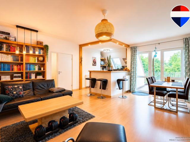 Modern geschnittene 3 Zimmer ETW mit Balkon, Aufzug & Tiefgarage in Stadtfeld West