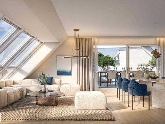 Modern DG Maisonette Wo die Terrasse zum zweiten Wohnzimmer wird