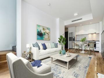 Modern Elegance and Stylish One Bedroom Townhouse style Apartment