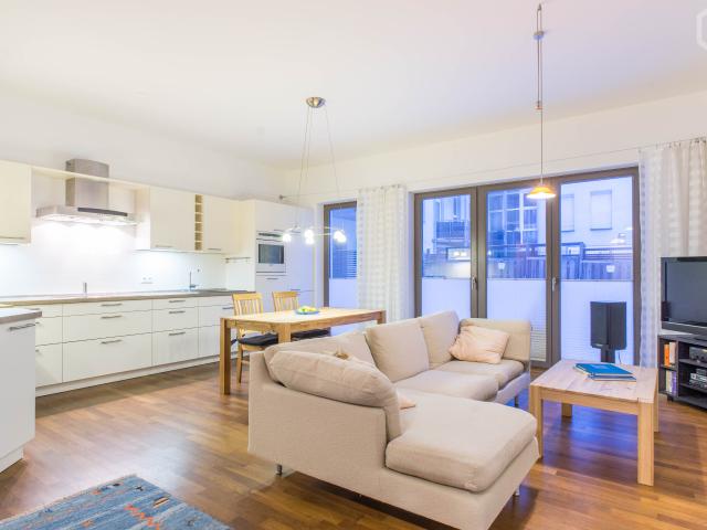 Modern, exclusive flat with well equipped kitchen, located in the Center of Berlin
