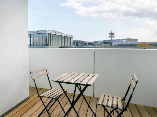 Modern Favoriten 1BR w/ Gym & Elevator, steps to Metro, Vienna Amsterdam Apartments for Rent