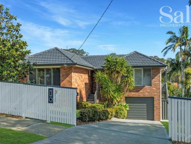 Modern family comfort and convenience with an elevated, leafy outlook