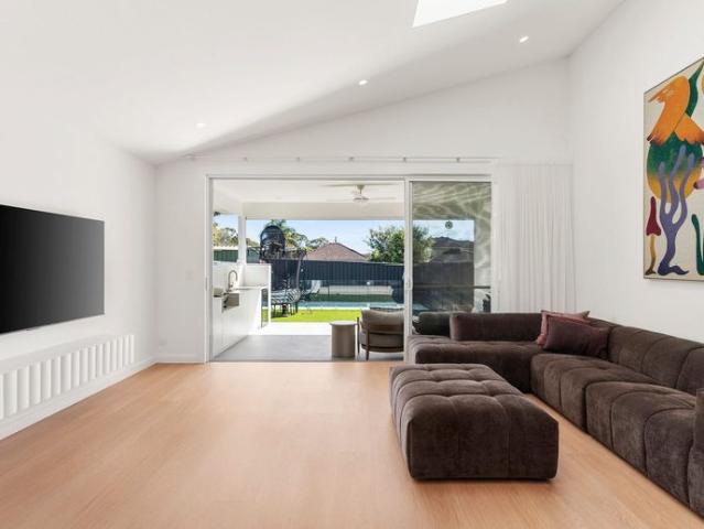 Modern Family Living with Entertaining Appeal and pool