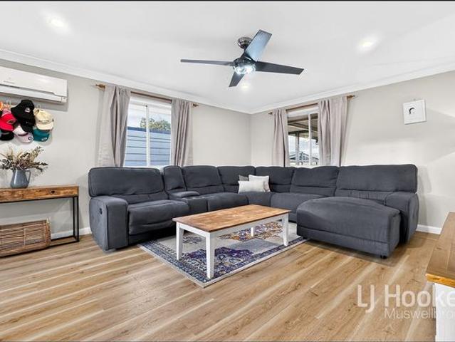 Modern Family Living with Room to Entertain