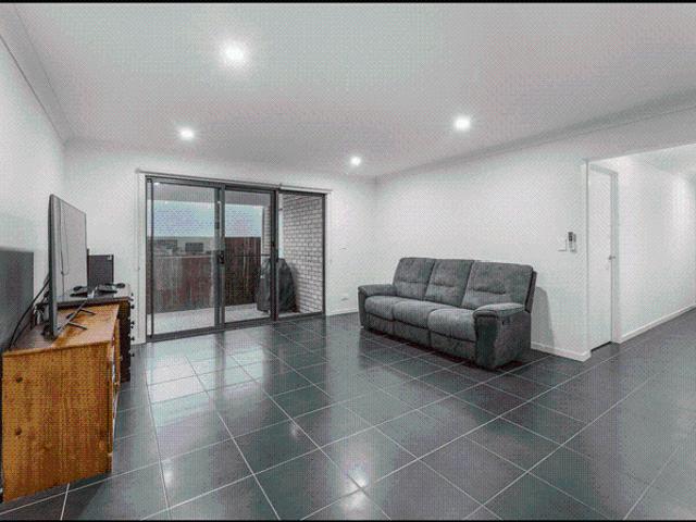 Modern Family Living with Separate Media Room