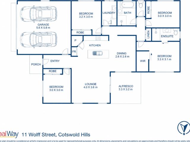 Modern Family Living With Side Gate Access