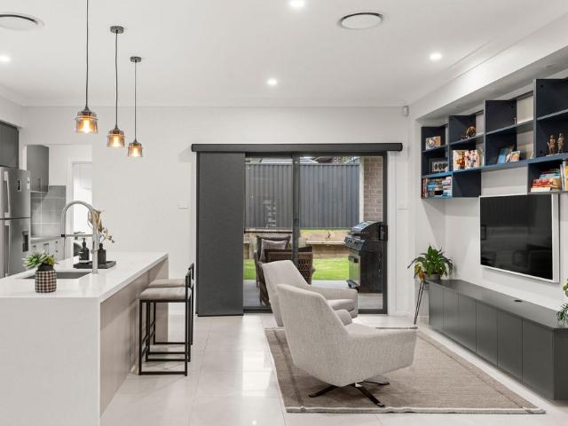 Contemporary Home with Solar System Installed